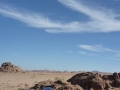 Lunch under the desert sky, Jebel Millowin, Ben Hoffler, Go tell it on the mountain.jpg