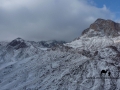 Mt Sinai, with snow, Go tell it on the mountain