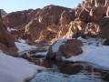 Snowmelt stream, Sinai, Go tell it on the mountain_result
