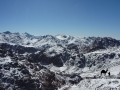 Snowy vista, Sinai, Go tell it on the mountain