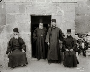 Monks, Sinai, Go tell it on the mountain