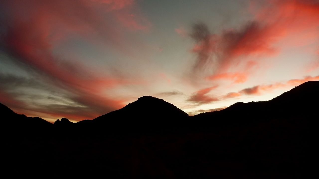 Red sky, Sinai, Go tell it on the mountain